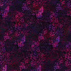In The Beginning Fabrics - I Dream in Colour by Jason Yenter - Midnight Garden - Patchwork and Quilting Fabric from Brown's Craft Shed (Tags: Fabric artistic blenders bold dark dramatic foliage garden I Dream in Colour Jason Yenter Lloyd Curzon Midnight Garden nature purple violet )