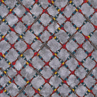 Blank Quilting Corporation - Dino Punk - Tool Argyle by Holly Glaspey - Patchwork and Quilting Fabric from Brown's Craft Shed (Tags: Fabric argyle Blank Quilting Corporation children Dino Punk Geometric grey Holly Glaspey multi novelty red steampunk teal textures tools )
