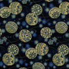Nutex Akan - Patchwork and Quilting Fabric from Brown's Craft Shed (Tags: Fabric Akan blue elegant Floral Geometric japanese fabric mandala novelty Nutex patterns traditional )