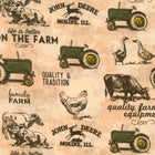 Springs Creative John Deer Farm - Patchwork and Quilting Fabric from Brown's Craft Shed (Tags: Fabric animal chicken country cow farm Farm Machines II goose John Deere novelty patchwork quilting rustic Springs Creative tractor whimsical )