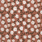 FIGO Fabrics Nature Trail by Boccaccini Meadows (Daisy - Rust) - Patchwork and Quilting Fabric from Brown's Craft Shed (Tags: Fabric Cottage Style FIGO Fabrics Floral Nature Trail )