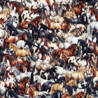 Devonstone Collection Coops Farm Horses - Patchwork and Quilting Fabric from Brown's Craft Shed (Tags: Fabric animal animals Coop's Farm Devonstone Collection farm horses novelty playful rustic Western-themed wildlife )