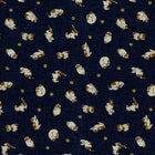 Sevenberry - Kasuri (Navy) - Patchwork and Quilting Fabric from Brown's Craft Shed (Tags: Fabric animal animals Black blue calico cat fabric cats children Kasuri navy novelty Sevenberry whimsical )