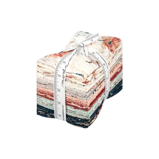 Moda Fabrics - Sandalwood F8 Bundle - Patchwork and Quilting Fabric from Brown's Craft Shed (Tags: Fabric 100% Cotton Fabric Australian Quilt Shop Botanical Fabric Coordinating Fabrics Cottagecore Fabric F8 Bundle Fat Eighth Bundle Moda Fabrics Moda Precuts Patchwork Fabric Precuts Quilter’s Stash Quilting Fabric Sandalwood Sewing Projects Vintage Style Fabric )