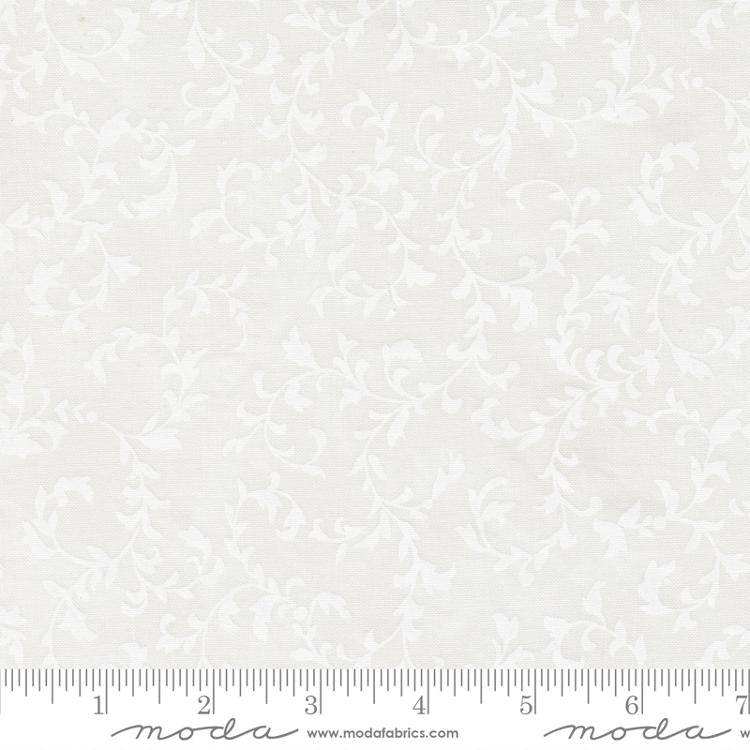 Moda Summer Breeze - Patchwork and Quilting Fabric from Brown's Craft Shed (Tags: Fabric background basics blender blenders Moda Neutral patterns subtle summer breeze textures vines white )