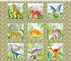In The Beginning Dinosaur Friends Panel - Patchwork and Quilting Fabric from Brown's Craft Shed (Tags: Fabric )