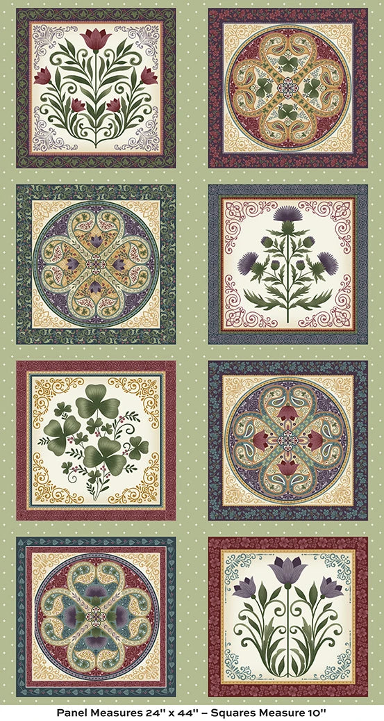 Makower UK Kindred Panel - Patchwork and Quilting Fabric from Brown's Craft Shed (Tags: Fabric )