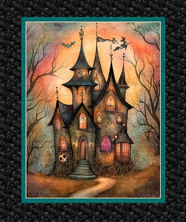 QT Fabrics Witchypoo Panel by Morris Creative Group - Patchwork and Quilting Fabric from Brown's Craft Shed (Tags: Fabric )