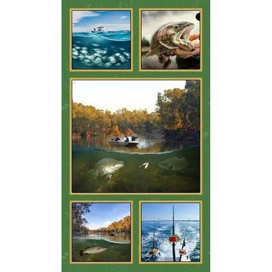 Kennard & Kennard Gone Fishing Panel by Brandi Chanel Designs