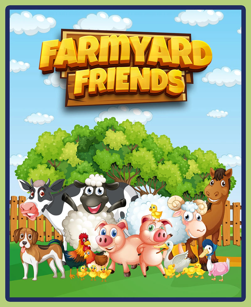 KK Fabrics Farmyard Friends 36" Panel - Patchwork and Quilting Fabric from Brown's Craft Shed (Tags: Fabric )