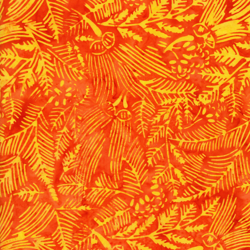 Ayu Batiks - Sunset Fern Batik