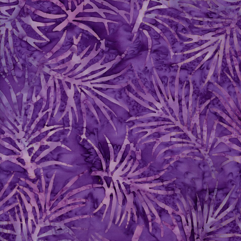 Batik - Deep Amethyst Palm Batik