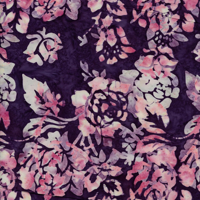 Lloyd Curzon Rose Parade - Midnight Bloom Batik