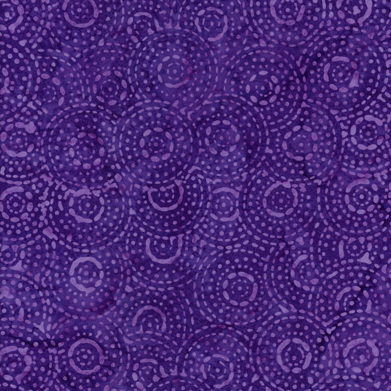 Batik Australia - Violet Echo Batik