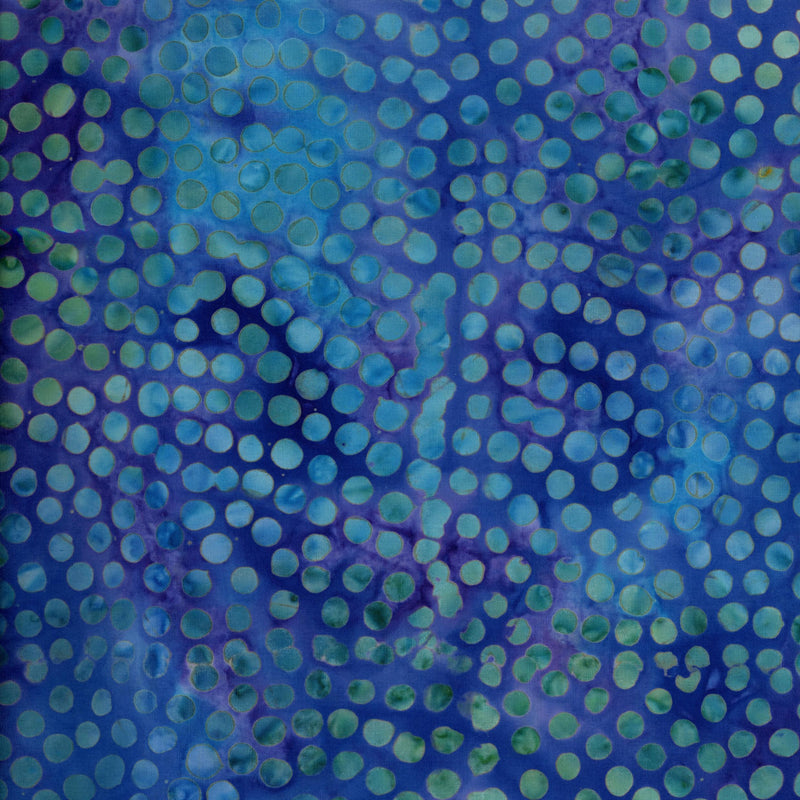 Batik - Ocean Mist Dots Batik
