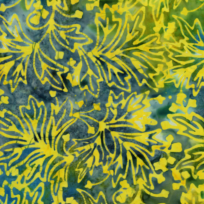 Ayu Batiks - Golden Leaf Canopy