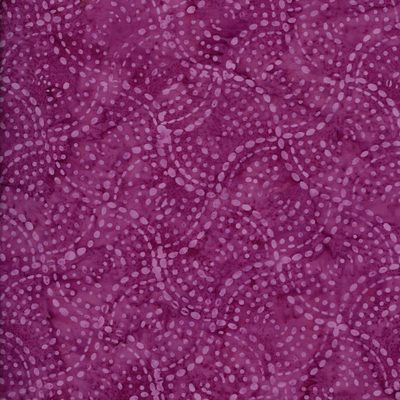 Batik Australia - Plum Starburst