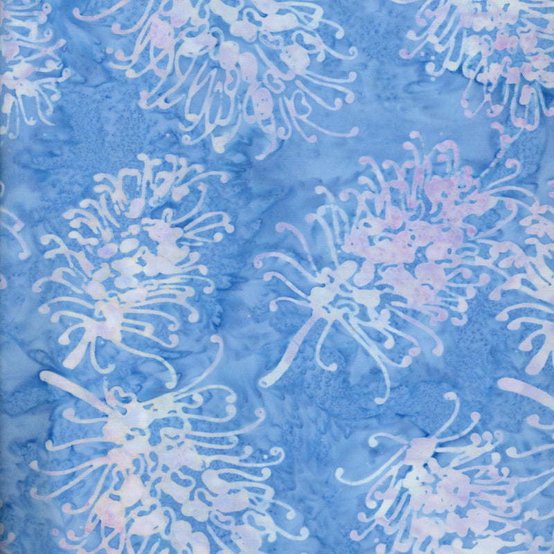 Batik Australia - Blue Blossom