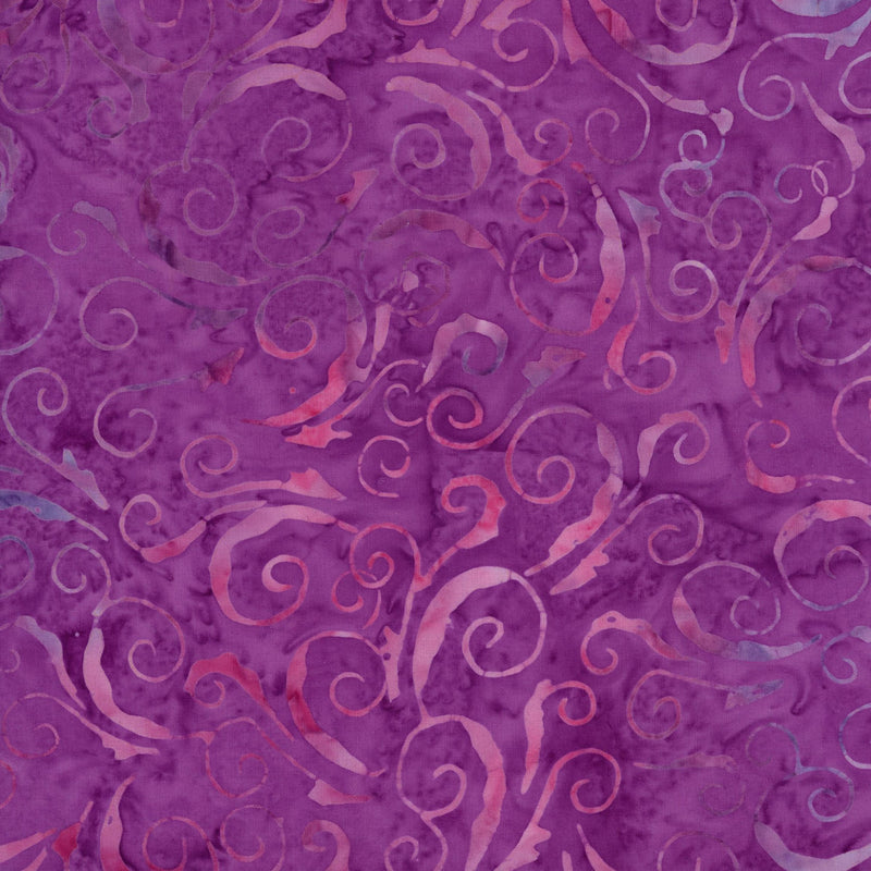 Ayu Batiks - Plum Swirl