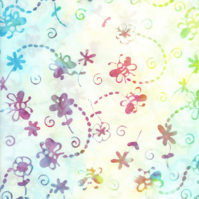 Batik Australia - Pastel Meadow