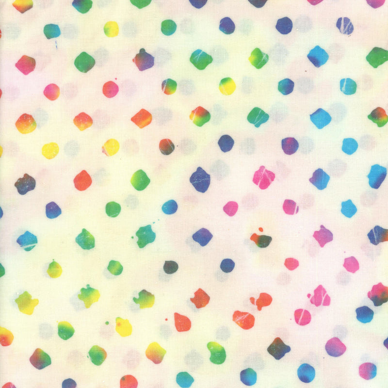 Kennard & Kennard Batik - Rainbow Confetti