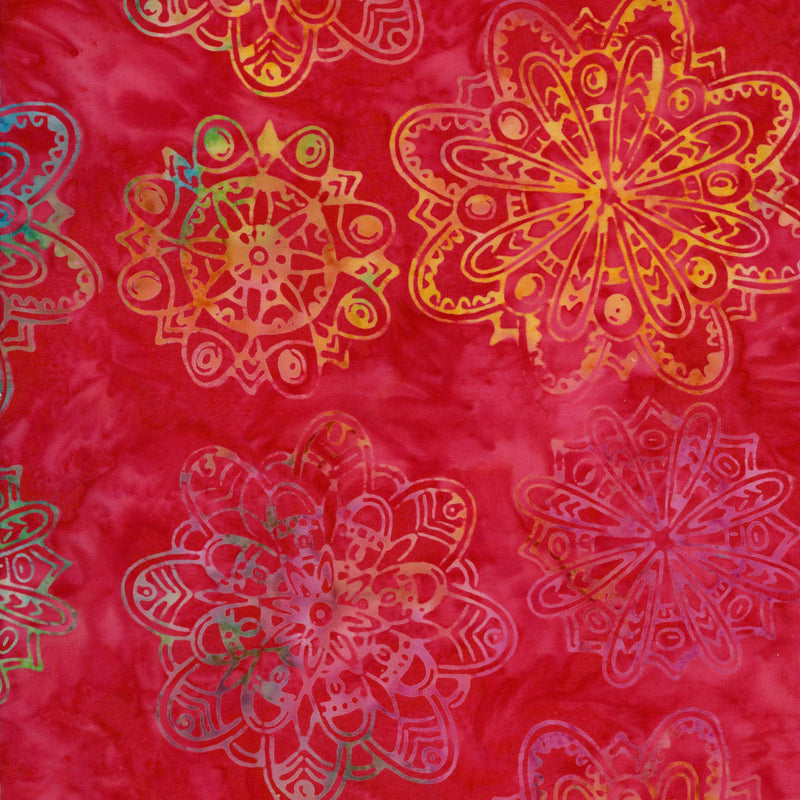 Batik Australia - Scarlet Mandala