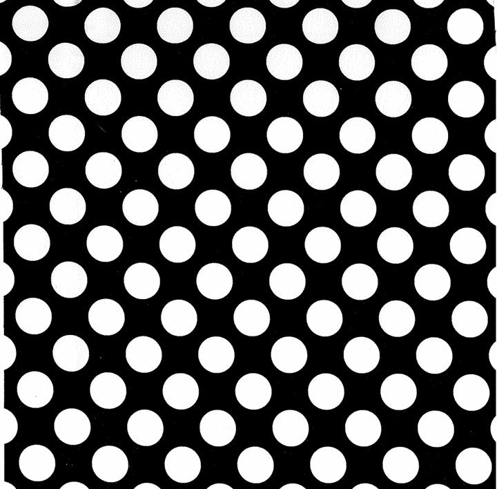 Blockstar Fabrics Circus Collection by Christopher Hill - Black & White - Spot (BF-85) - Patchwork and Quilting Fabric from Brown's Craft Shed (Tags: Fabric )