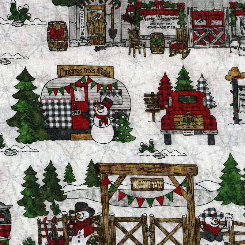 Blank Quilting Corporation Scenic Country Christmas