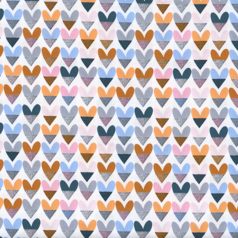 Devonstone Collection Sweet Heart - Patchwork and Quilting Fabric from Brown's Craft Shed (Tags: Fabric multi )