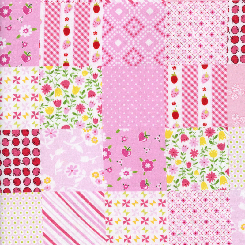 Devonstone Collection Heritage Pink - Patchwork and Quilting Fabric from Brown's Craft Shed (Tags: Fabric children novelty pink )