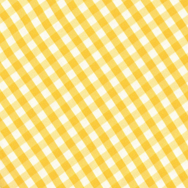 Devonstone Collection Gingham - Patchwork and Quilting Fabric from Brown's Craft Shed (Tags: Fabric Spots Stripes Yellow )