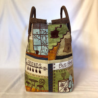 Coffee Time - One of a Kind Handmade Bag by Betty - Patchwork and Quilting Fabric from Brown's Craft Shed (Tags: Fabric )