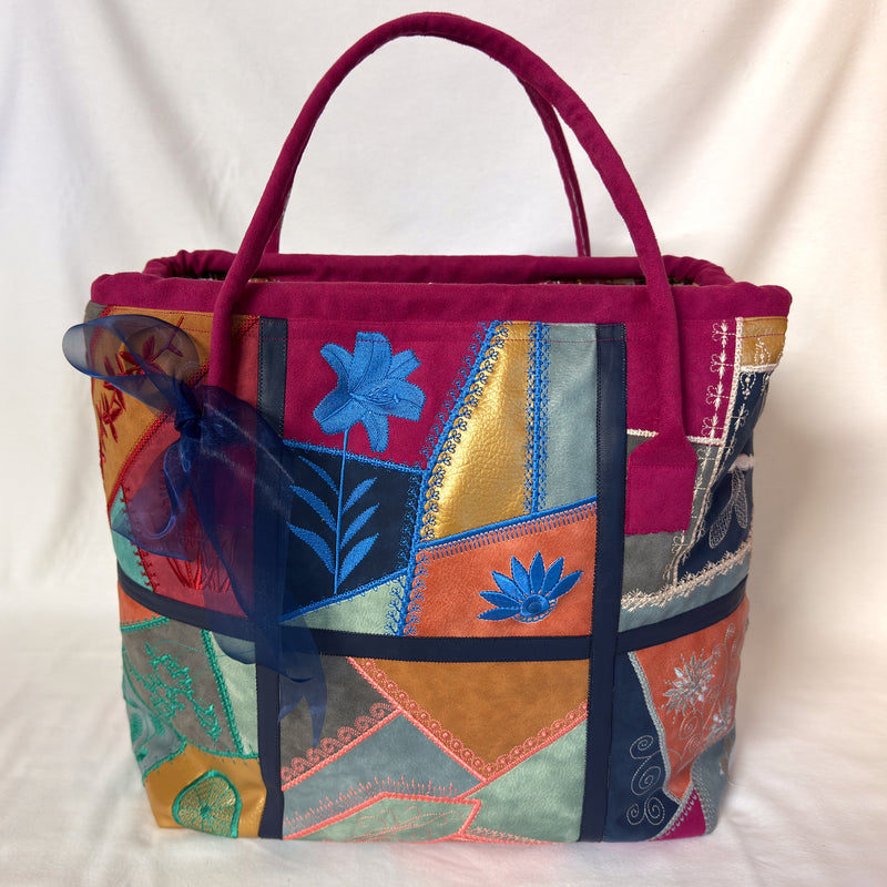 Magenta Floral - One of a Kind Handmade Bag by Betty - Patchwork and Quilting Fabric from Brown's Craft Shed (Tags: Fabric )
