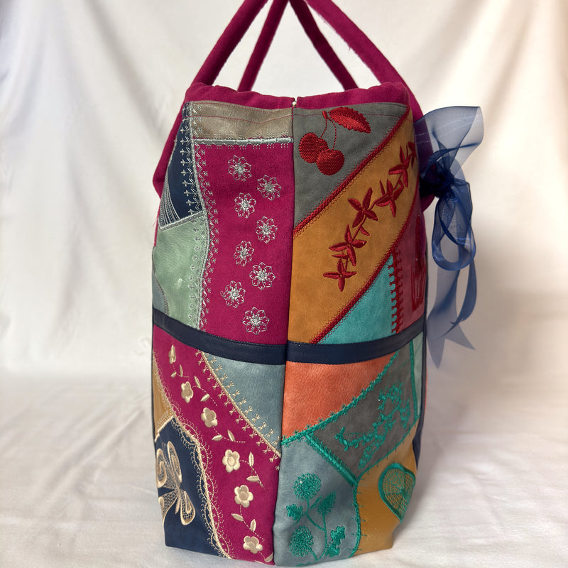 Magenta Floral - One of a Kind Handmade Bag by Betty - Patchwork and Quilting Fabric from Brown's Craft Shed (Tags: Fabric )