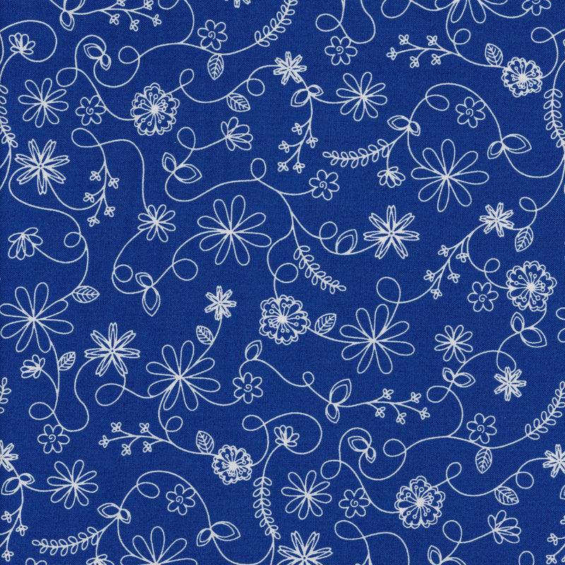 Lloyd Curzon Kimberbell Basics - Blue Floral