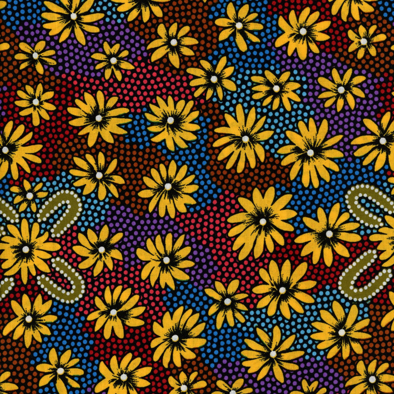 M&S Textiles Australia Lemon Grass Yellow - Patchwork and Quilting Fabric from Brown's Craft Shed (Tags: Fabric australiana )