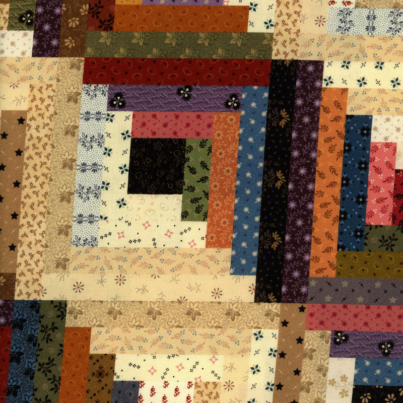 Marcus Fabrics Pams Cabin - Patchwork and Quilting Fabric from Brown's Craft Shed (Tags: Fabric multi panel )