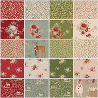Tilda Fabrics Merry Little Christmas Fat Quarter Bundle (20pcs) - Patchwork and Quilting Fabric from Brown's Craft Shed (Tags: Fabric christmas Fabric Bundle Fat Quarter Bundle )