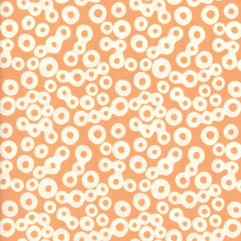 Moda Circles - Patchwork and Quilting Fabric from Brown's Craft Shed (Tags: Fabric Geometric orange )