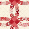 Marcus Fabrics Red Wedding Ring by Judie Rothermel - Patchwork and Quilting Fabric from Brown's Craft Shed (Tags: Fabric backing cream extra wide Geometric Marcus Fabrics patchwork quilt back quilting red traditional vintage wedding )