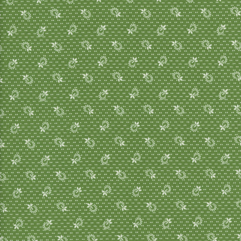 Robert Kaufman Green - Patchwork and Quilting Fabric from Brown's Craft Shed (Tags: Fabric Floral green )