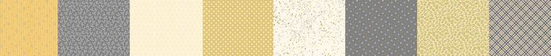 Marcus Fabrics Spring - Patchwork and Quilting Fabric from Brown's Craft Shed (Tags: Fabric Floral grey multi panel Yellow )