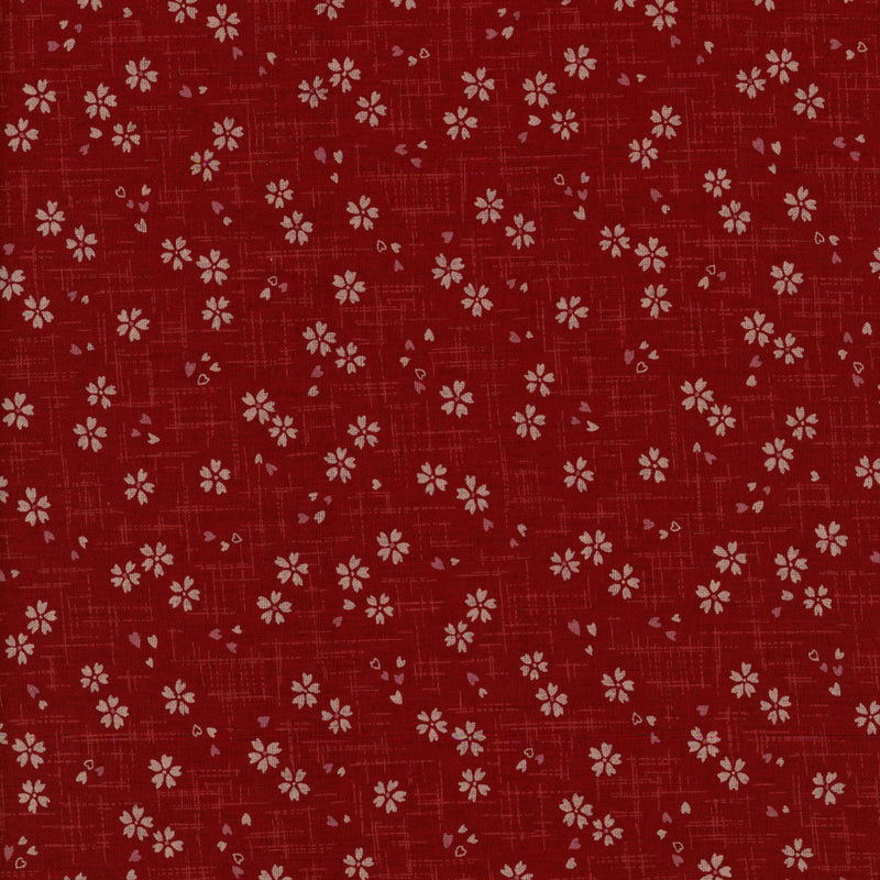 Seven Berry Fabric - Patchwork and Quilting Fabric from Brown's Craft Shed (Tags: Fabric blender Floral red )