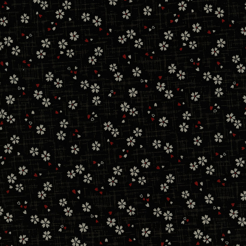 Seven Berry Fabric - Patchwork and Quilting Fabric from Brown's Craft Shed (Tags: Fabric Black blender Floral )