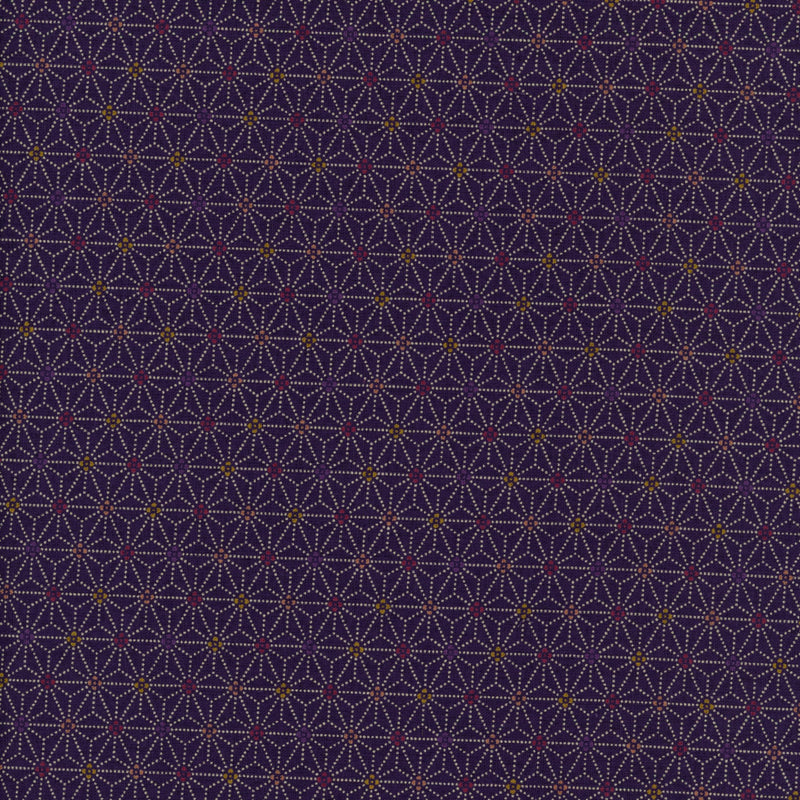 Seven Berry Fabric - Patchwork and Quilting Fabric from Brown's Craft Shed (Tags: Fabric blender purple Spots )