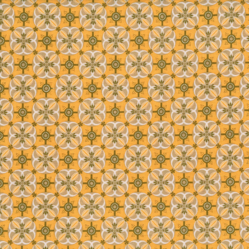 Yellow Mosaic - Patchwork and Quilting Fabric from Brown's Craft Shed (Tags: Fabric specials )