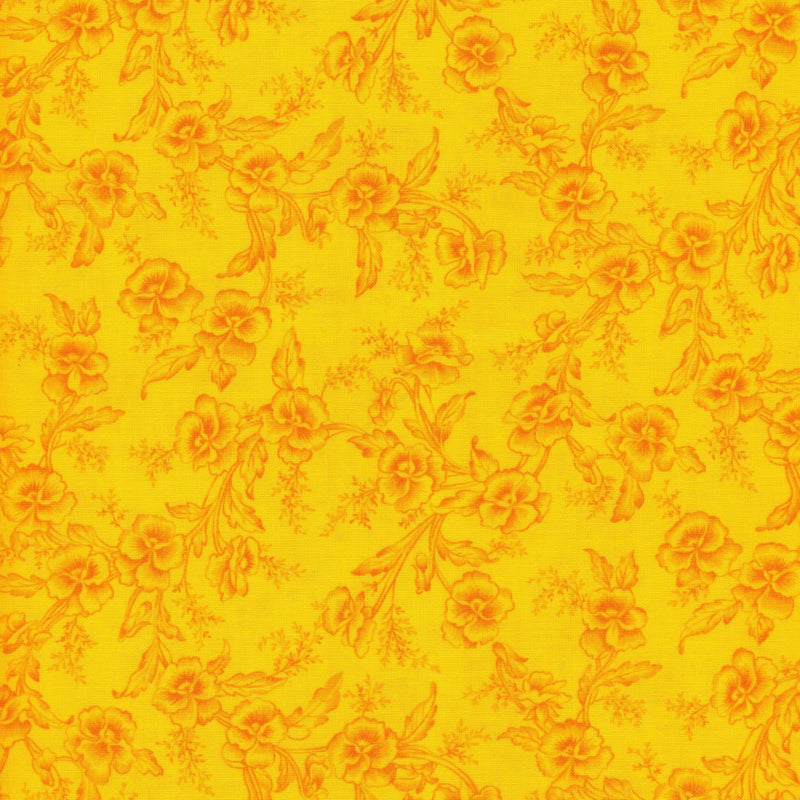 Yellow Florals - Patchwork and Quilting Fabric from Brown's Craft Shed (Tags: Fabric specials )