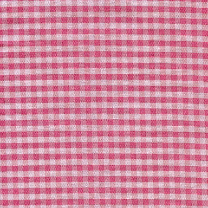 Yuwa Live Life Gingham - Patchwork and Quilting Fabric from Brown's Craft Shed (Tags: Fabric pink Stripes )