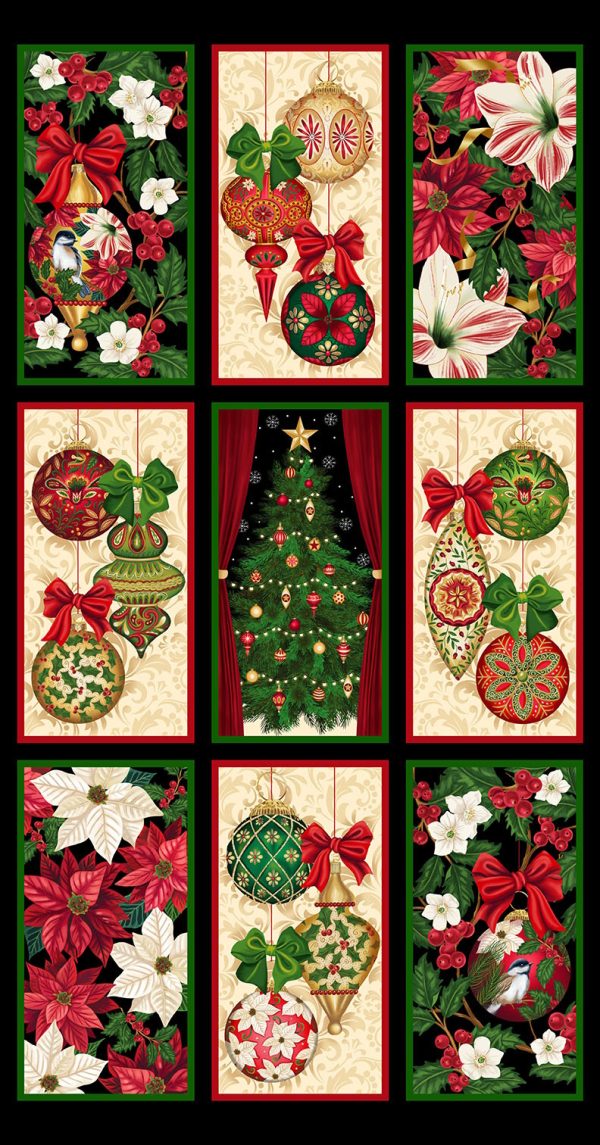 Blank Quilting Corporation All Spruced Up Christmas Panel