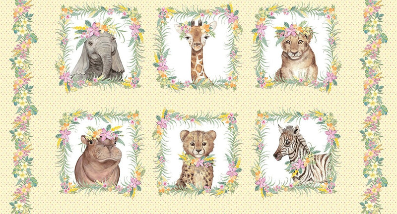 Studio E Fabrics Baby Animals Panel